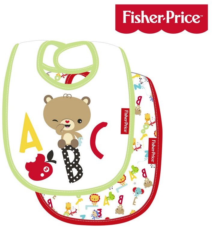 Arditex Fisher-Price zestaw śliniaków 2 szt