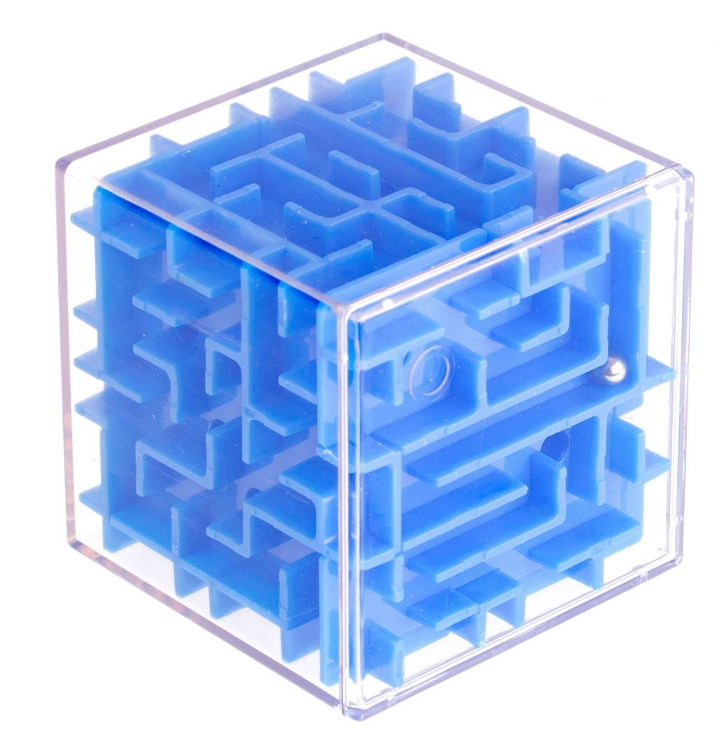 Kostka 3D łamigłówka labirynt gra zręcznościowa KX6982