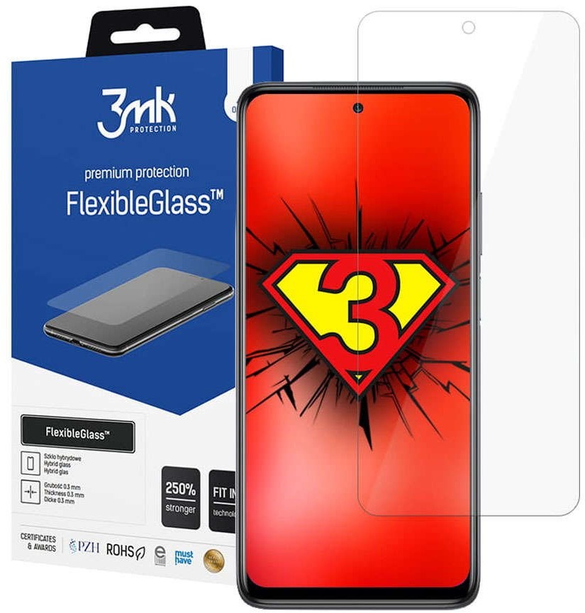 3MK Szkło hybrydowe Flexible Glass 7H do Samsung Galaxy A52 A52 5G A52s 9172X10