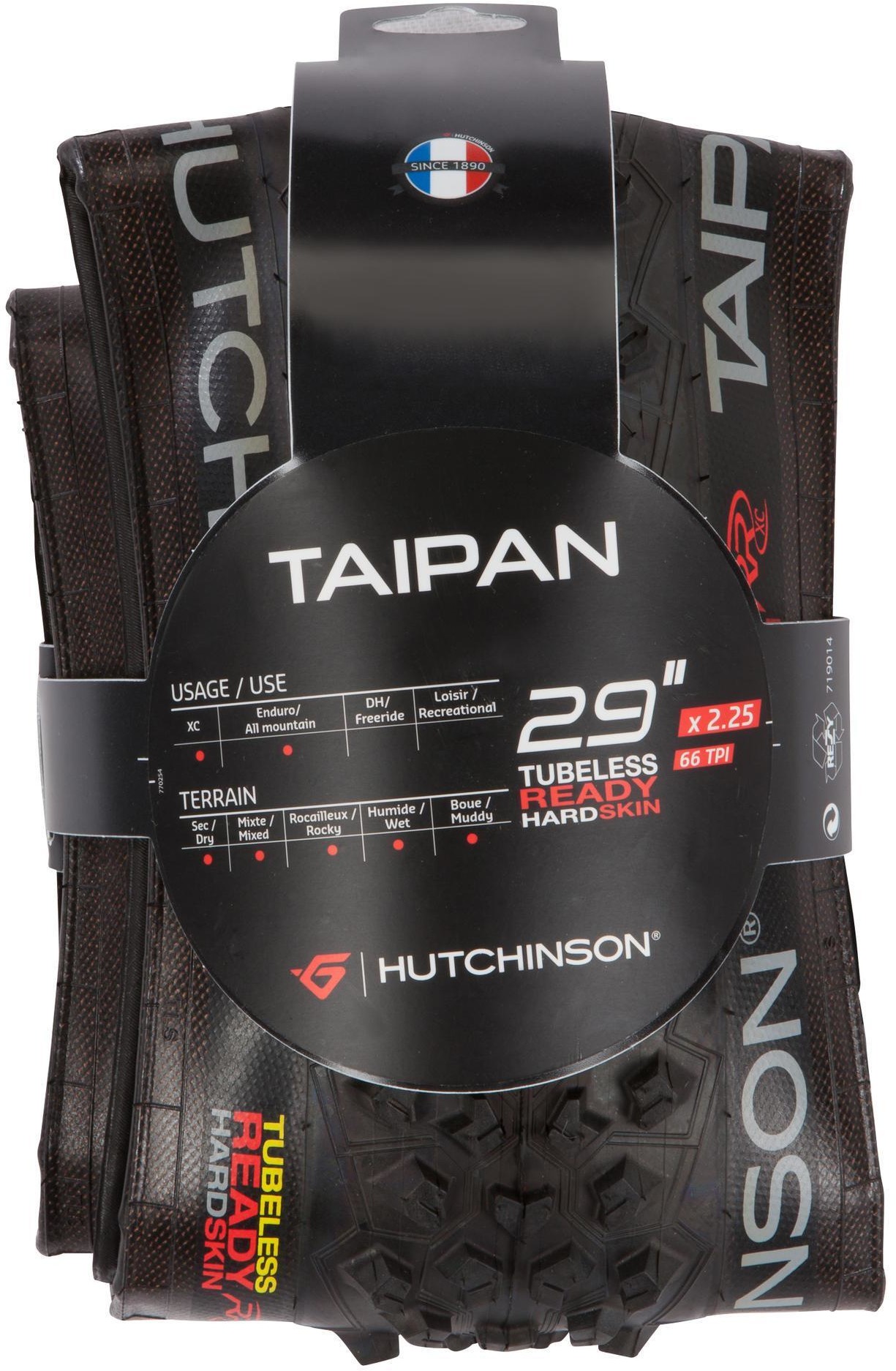 Hutchinson Opona Rowerowa Taipan 29X2,25 Tubeless Ready Hardskin Unisex