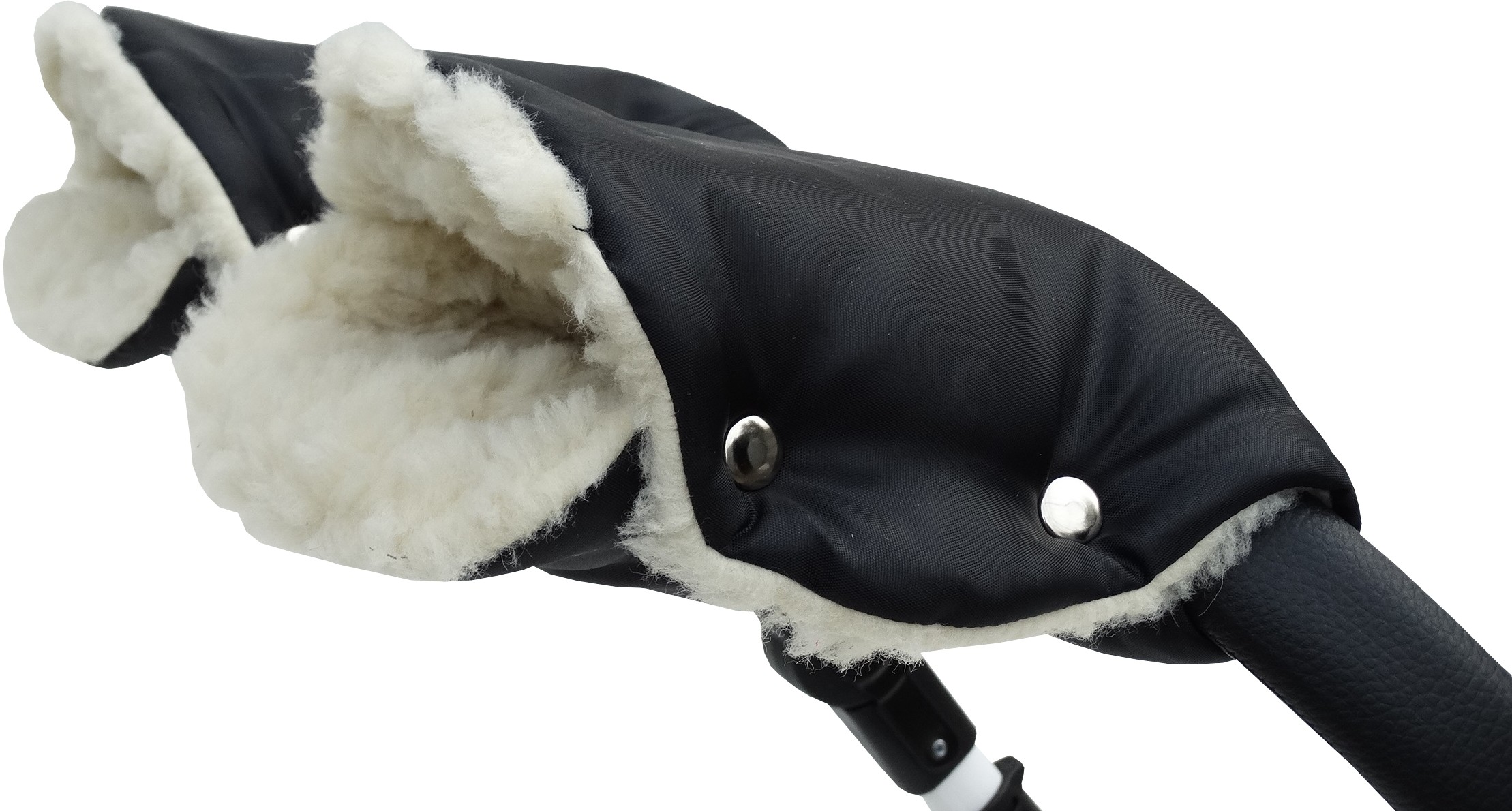 Mufki Rękawiczki Wełna,Polski prod, Wózek Sanki!!!