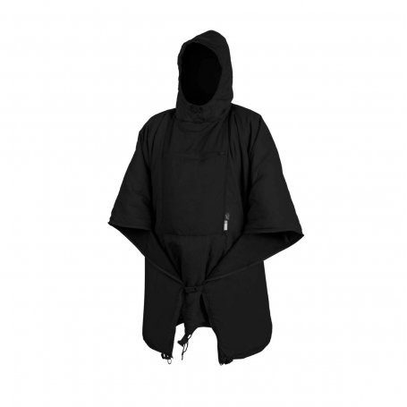Helikon TEX Poncho SWAGMAN ROLL Czarne PO-SMR-NL-01