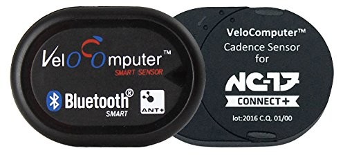 Velo NC-17 Connect Computer VC 5.1 do częstotliwości kroków, czujnik Dual band do iPhone'a i Android, komputer rowerowy rower z montażem zwykłą 4098