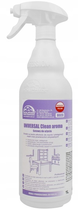 Dolphin Universal Clean 1 l Płyn Do Mycia Mebli
