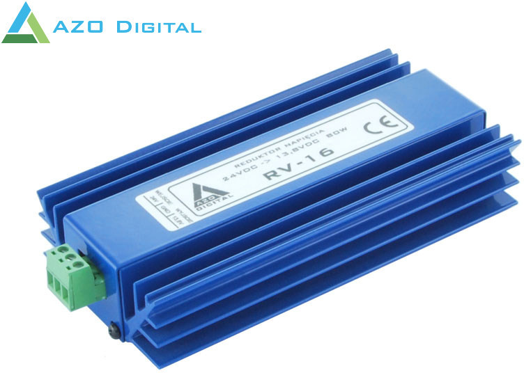 Azo Digital Reduktor napięcia RV-16 24VDC->12VDC Moc 70W