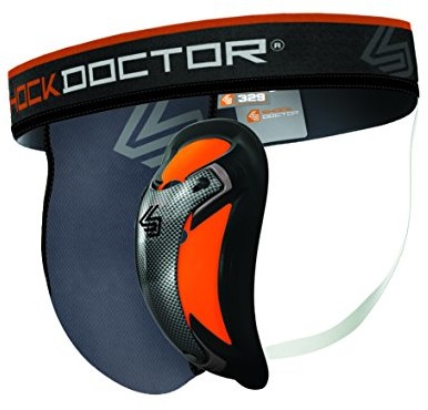 Shock Doctor suspensorium męskie z ochraniaczem Ultra Carbon Flex Cup, szary, M 329-GR-M