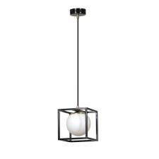 Emibig Spazio lampa wisząca 1-punktowa czarna 687/1 687/1
