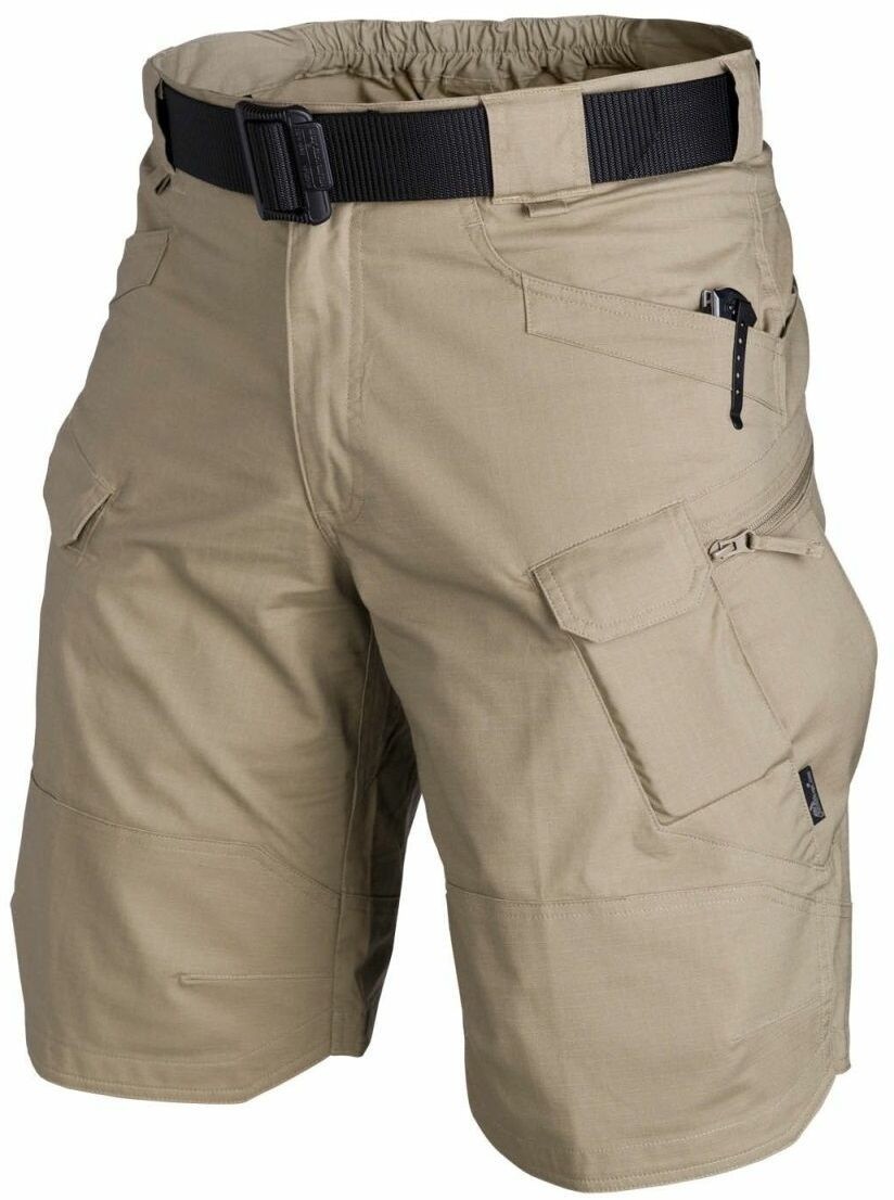 Helikon tex Spodnie UTS (Urban Tactical Shorts) 11'' - PolyCotton Ripstop - Beż-Khaki - L (SP-UTK-PR-13-B05) HE.SP-UTK-PR-13-B05