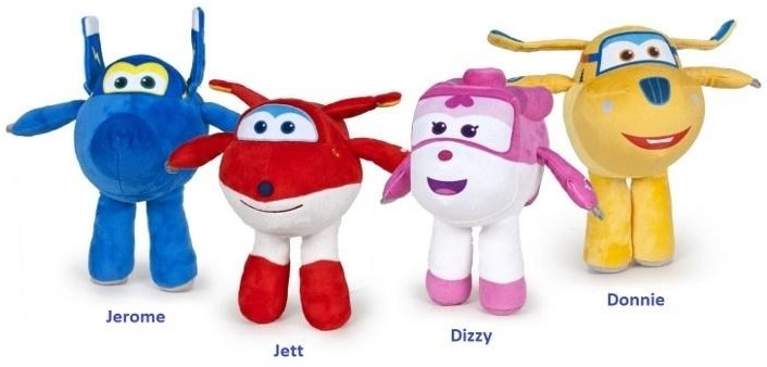 BRANDED TOYS Super Wings plusz 35cm