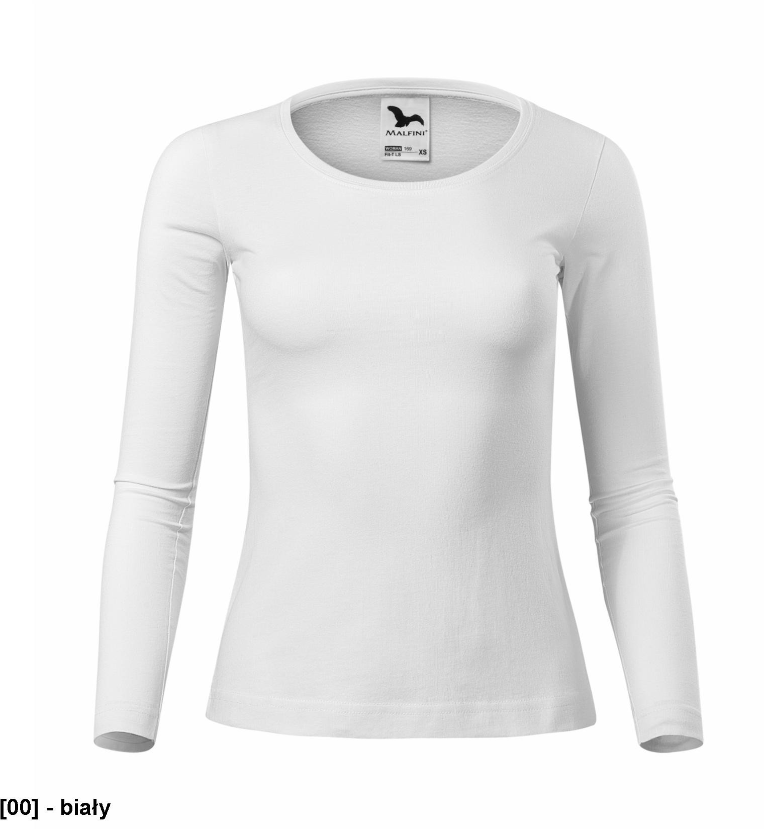 ADLER MALFINI Fit-T LS 169 - Koszulka damska, 160 g/m, 13 kolorów - XS-3XL Fit-T LS 169