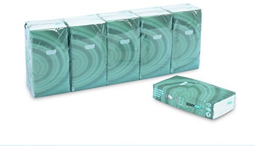 Semy Top Semy Top 4-warstwowe chusteczki jasno białe (10 x 10 chusteczek) ST-88055