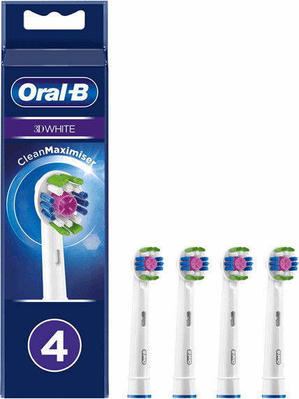 ORAL-B Akcesoria 3D White 4 pcs 4210201324829