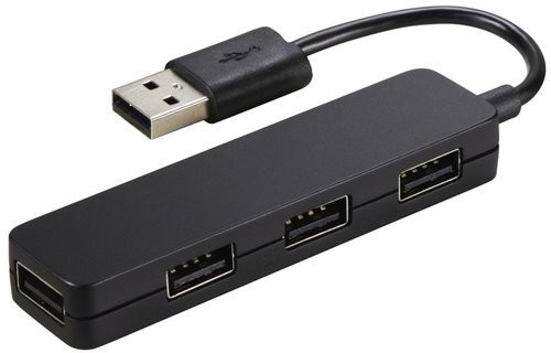 Hama HUB 1:4 USB 2.0 SLIM (00012324)