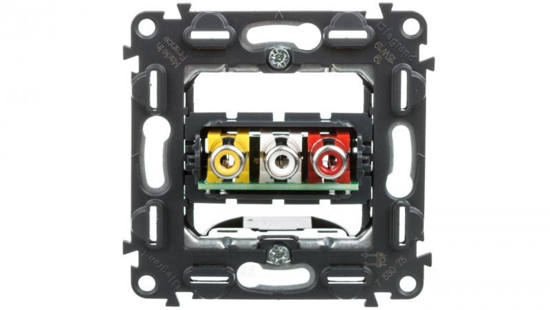 Legrand VALENA LIFE Gniazdo 3xRCA 753075 753075