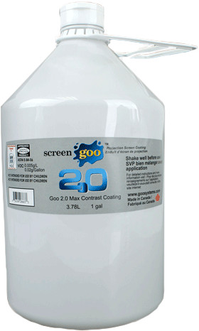 screen goo Farba projekcyjna 2.0 Farba Max Contrast 3,78L