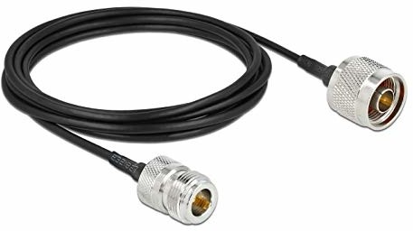 Delock Kabel antenowy N wtyczka do gniazda N LMR/CFD100 3 m low loss 90476
