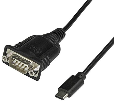 Startech StarTech. com USB-C to Serial Adapter with com Retention  kabel USB/Serial  DB-9 (M) do USB-C (M), ICU sb232proc ICUSB232PROC