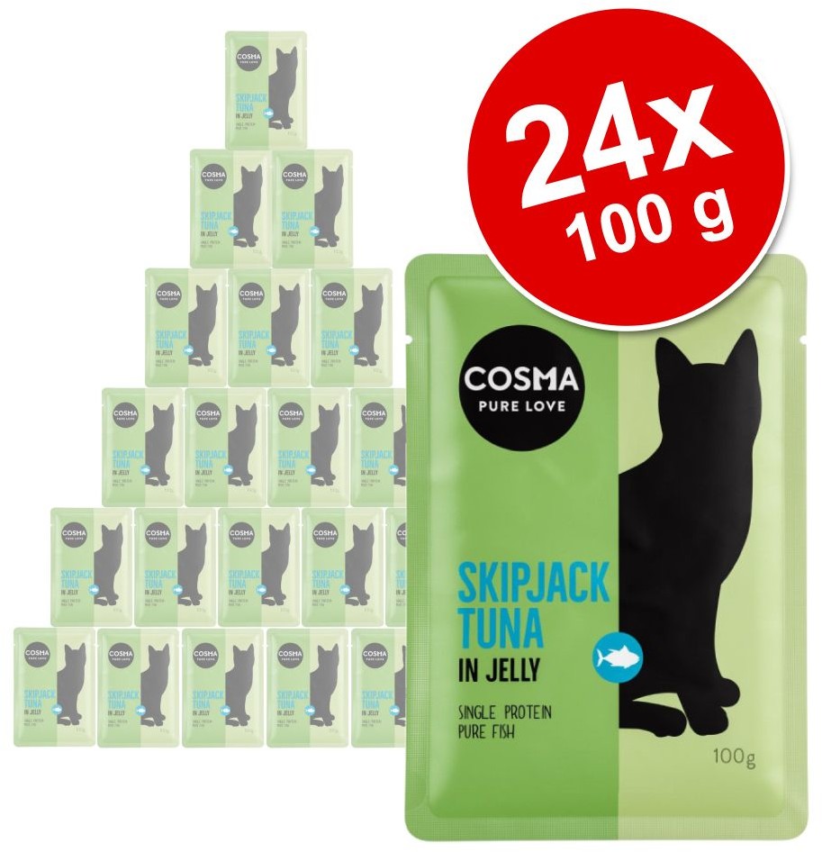 Cosma Megapakiet Original saszetki 24 x 100 g Pierś z kurczaka