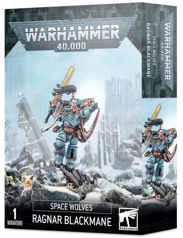 Games Workshop Space Wolves: Ragnar Blackmane (99120101275) 53-30