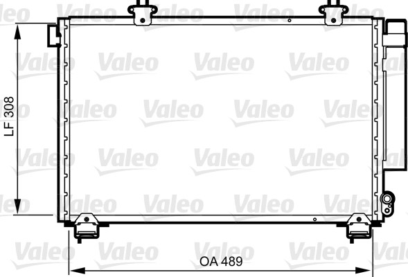 VALEO skraplacz 814307