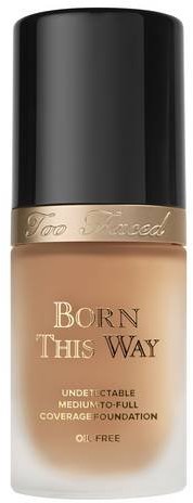 Too Faced Born This Way Foundation New. Warm Sand  Medium Tan w/golden undertones