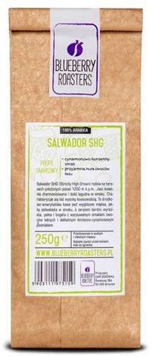 Blueberry Roasters Kawa ziarnista Salwador 250g