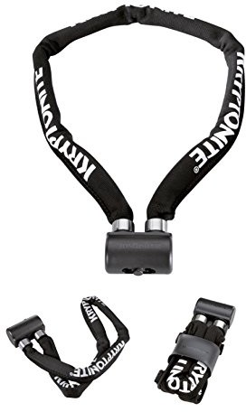 KRYPTONITE Keeper 685 zabezpieczenie przed kradzieżą składany z konsoli bez Nit dorosłych unisex, szary 002338