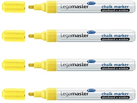 Legamaster 7  118105 kreda marker, zestaw-elementowy, żółty 7-118105