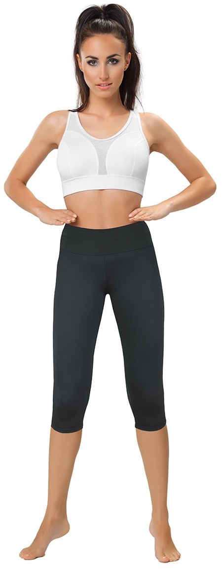 MrsFitness Legginsy capri Belly Control - modelujące i wyszczuplające