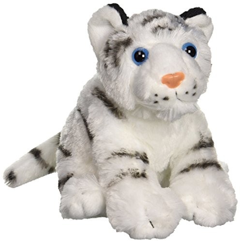Wild Republic 10851 pluszowy biały tygrys niemowlęcy, Cuddlekins przytulanka zwierzak, pluszowy zwierzak, 20 cm