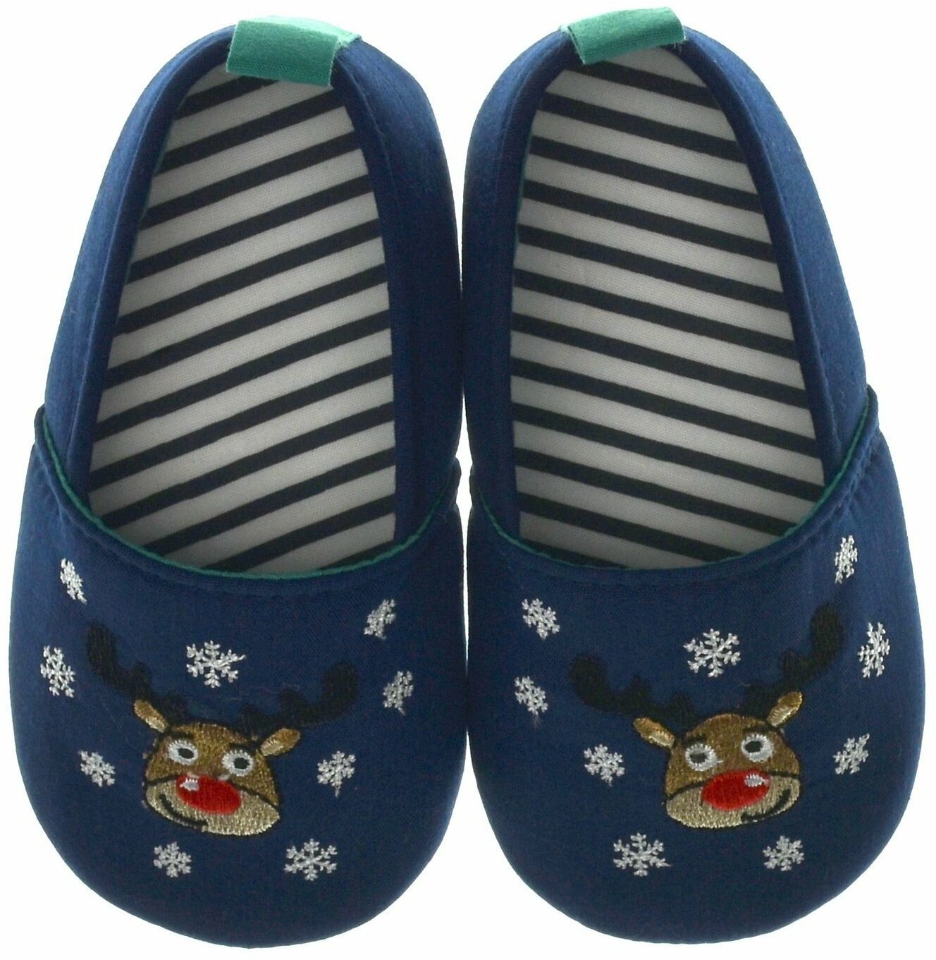 Scorpio Kapcie/niechodki dziecięce Scorpio Renifer Navy 04481