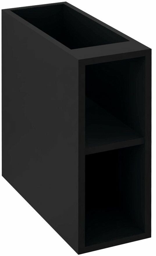 Sapho TREOS szafka wisząca dolna 20x53x50,5cm czarny mat TS021) TS020-3535
