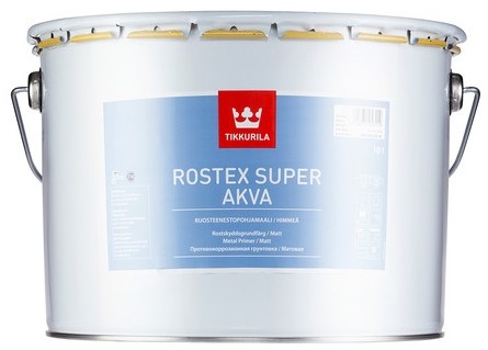 Tikkurila ROSTEX SUPER AKVA- grunt do metalu, 3l