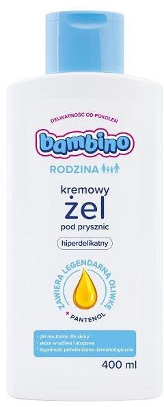 Bambino Rodzina kremowy żel pod prysznic hiperdelikatny 400ml 92107-uniw