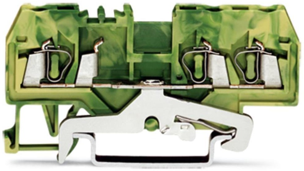 WAGO Terminal przewodzący ochronny WAGO 5 mm Sprężynowe Alokacja Terre zielono-żółty 280-687 100 szt 280-687