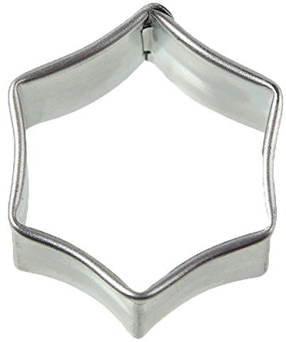 Zenker 7759 foremka do wycinania Patisserie Hexagon, ze stali nierdzewnej, srebrny, 3,3 x 3,7 x 1,7 cm 7759
