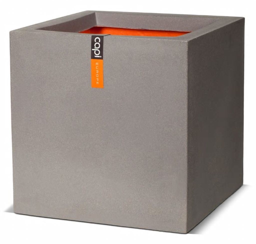 Capi Europe Capi Donica Urban Smooth, kwadratowa, 30x30x30 cm, szara, KGR902