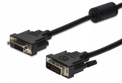 Przedłużacz Kabla DVI-D 24+1 Ferryt 2m Dual Link