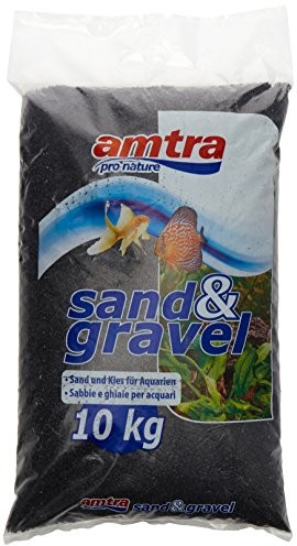 Amtra amtra ceramika kwarc akwarium ozdoby, 10 kg, czarna (A4022076)