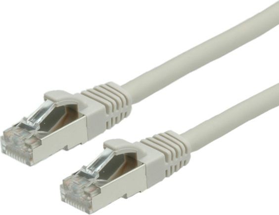 Value FTP- PiMF- Patchkabel Cat.6 LSOH grau 1m - 21.99.0701
