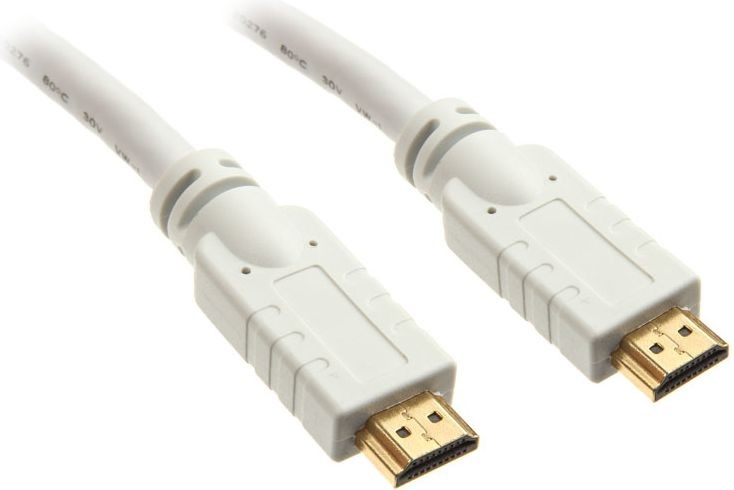InLine 4K (UHD) HDMI Kabel - biały - 5m 17505W