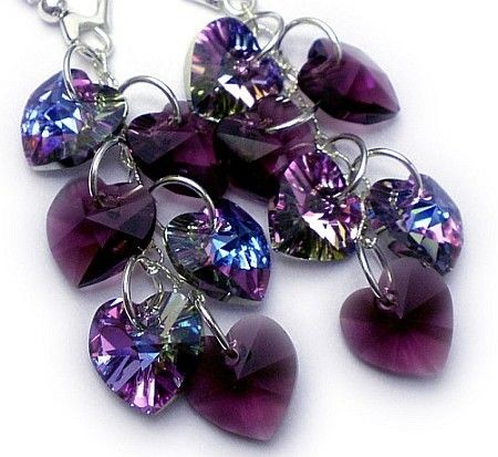 Swarovski TWOJE KOLCZYKI -=21 KOLORÓW=- MIX