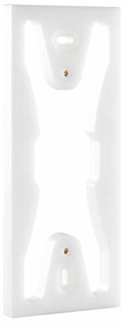 Telegärtner Elektronik DoorLine Slim Dect lub DoorLine Slim, rama natynkowa do drzwi DoorLine Slim, biała, tworzywo sztuczne POM 151035