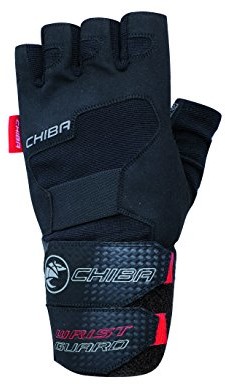 CHIBA Wrist Guard III Training rękawice ochronne, czerwony, XS 40128