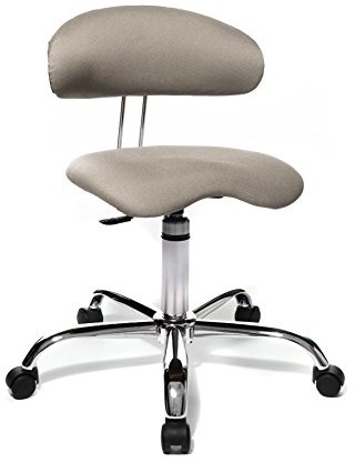 Topstar Stołek-Fitness Sitness 40 z oparciem ST290W53