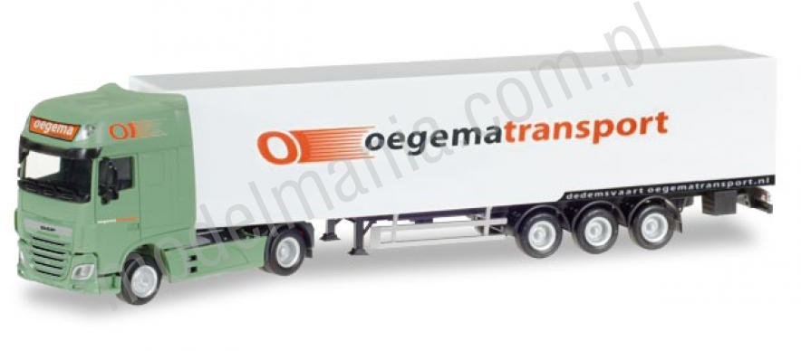 Herpa DAF XF SC Euro 6 Koffer-Sattelzug 
