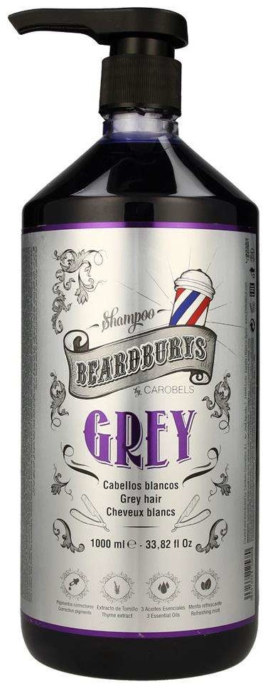 Beardburys Grey szampon do włosów siwych neutralizujący 1000 ml