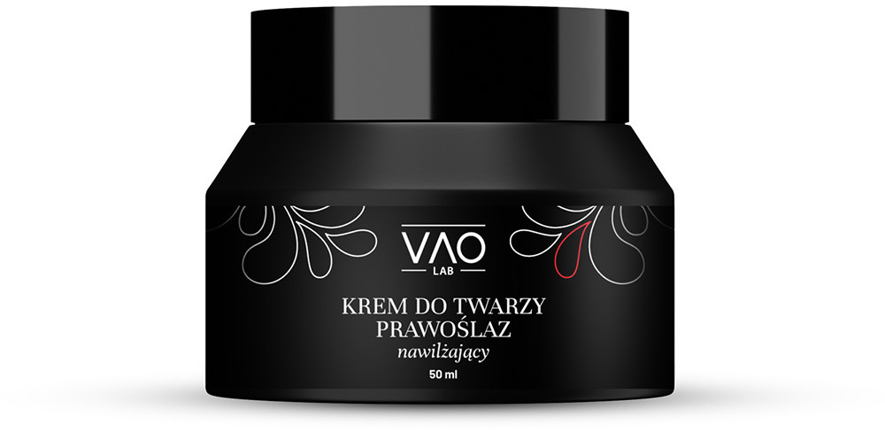 VAO LAB Krem do twarzy nawilżający Prawoślaz Do twarzy krem, naturalny