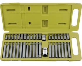 EXTOL Zestaw kluczy Craft TORX-XZN 40ks