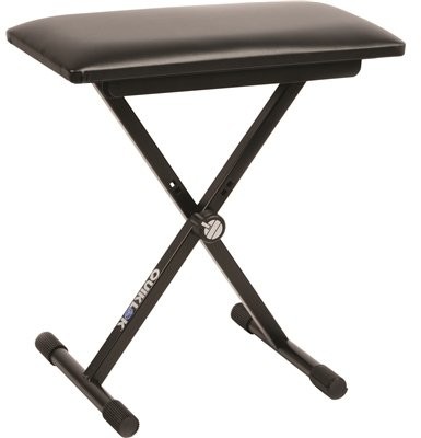 Quik Lok BX-9 ława metalowa pianina keyboardu składana czarna